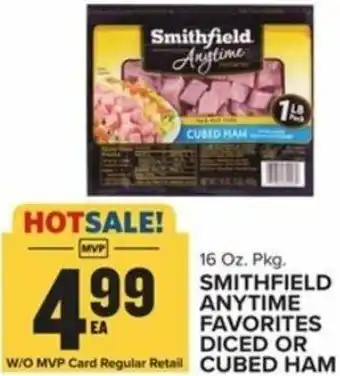 Food Lion Smithfield Anytime Favorites Diced Or Cubed Ham 16 oz offer