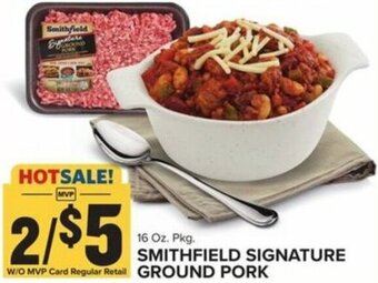Food Lion Smithfield Signature Ground Pork offer