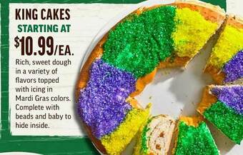 Central Market King Cakes offer