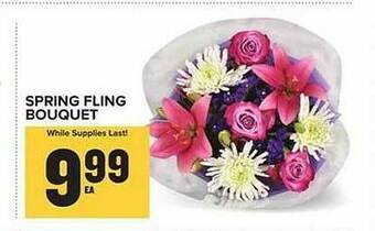 Food Lion Spring Fling Bouquet offer