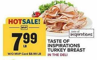 Food Lion Taste Of Inspirations Turkey Breast offer