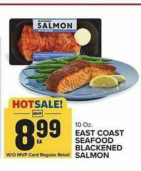 Food Lion East Coast Seafood Blackened Salmon offer