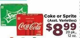 Food Town Store Coke Or Sprite offer