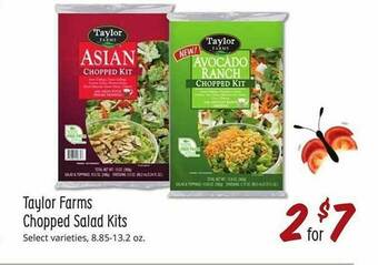 Sprouts Farmers Market Taylor Farms Chopped Salad Kits offer