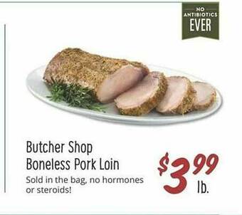 Sprouts Farmers Market Butcher Shop Boneless Pork Loin offer