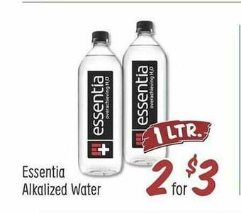 Sprouts Farmers Market Essentia Alkalized Water offer