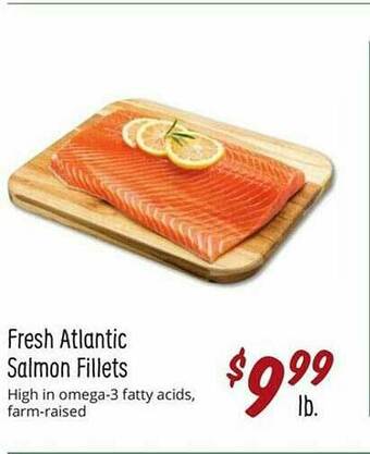 Sprouts Farmers Market Fresh Atlantic Salmon Fillets offer