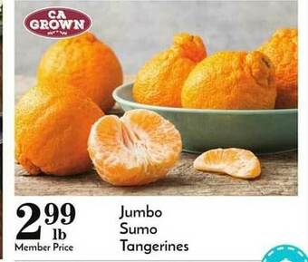 Pavilions Jumbo Sumo Tangerines offer