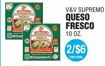 Carnicerias Jimenez Queso Fresco offer
