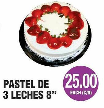 Carnicerias Jimenez Pastel De 3 Leches 8 offer