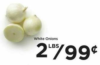 Food 4 Less White Onions offer