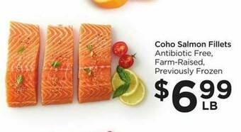 Food 4 Less Coho Salmon Fillets offer