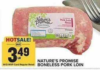 Food Lion Nature's Promise Boneless Pork Loin offer