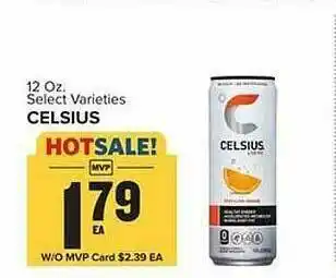 Food Lion Select Varieties Celsius offer