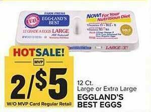 Food Lion Eggland's Best Eggs offer