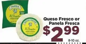 Food Town Store Queso Fresco Or Panela Fresca offer