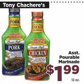 Food Town Store Asst. Pourable Marinade offer