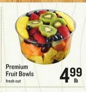 Lowes Foods Premium Fruit Bowls offer