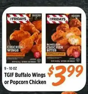 Rouses Tgif Buffalo Wings Or Popcorn Chicken offer