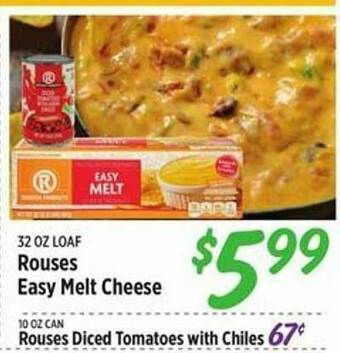 Rouses Rouses Easy Melt Cheese offer