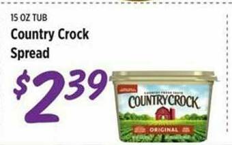 Rouses Country Crock Spread offer