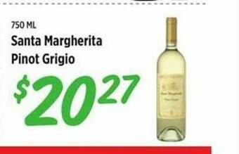 Rouses Santa Margherita Pinot Grigio offer