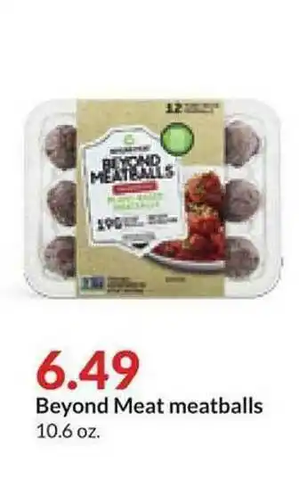 Hy-Vee Beyond Meat Meatballs offer