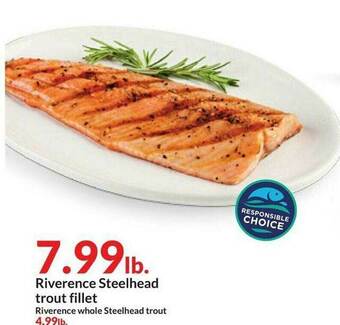 Hy-Vee Riverence Steelhead Trout Fillet offer