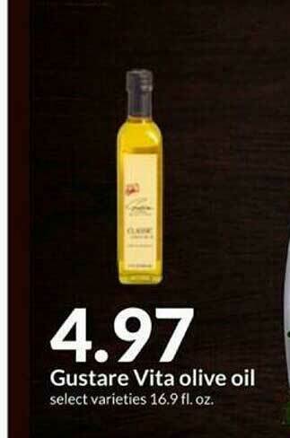 Hy-Vee Gustare Vita Olive Oil offer