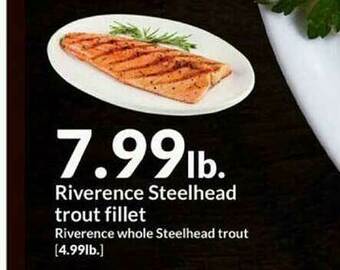 Hy-Vee Riverence Steelhead Trout Fillet offer