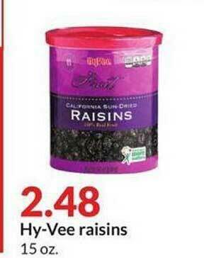Hy-Vee Hy-Vee Raisins offer