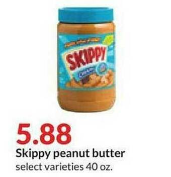 Hy-Vee Skippy Peanut Butter offer