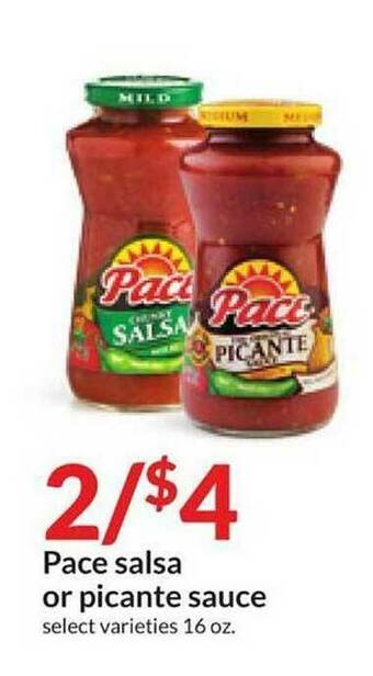 Hy-Vee Pace Salsa Or Picante Sauce offer