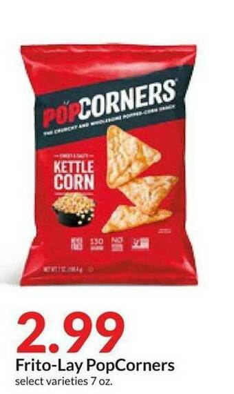 Hy-Vee Frito-Lay PopCorners offer