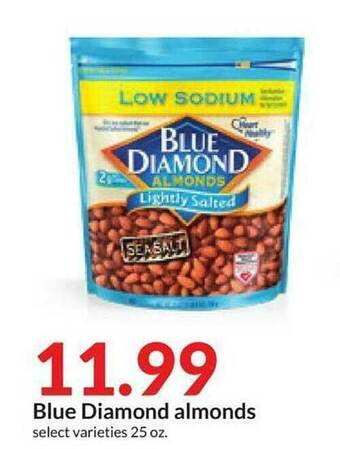 Hy-Vee Blue Diamond Almonds offer