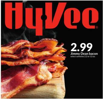 Hy-Vee Jimmy Dean Bacon offer