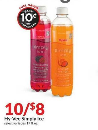Hy-Vee Hy-Vee Simply Ice offer