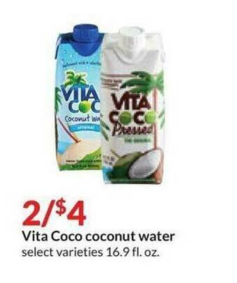 Hy-Vee Vita Coco Coconut Water offer