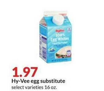 Hy-Vee Hy-Vee Egg Substitute offer