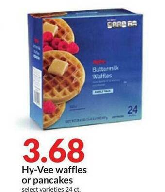 Hy-Vee Hy-Vee Waffles Or Pancakes offer