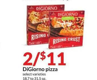 Hy-Vee DiGiorno Pizza offer