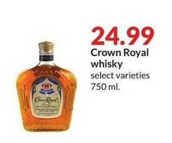 Hy-Vee Crown Royal Whisky offer