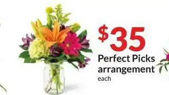 Hy-Vee Perfect Picks Arrangement offer