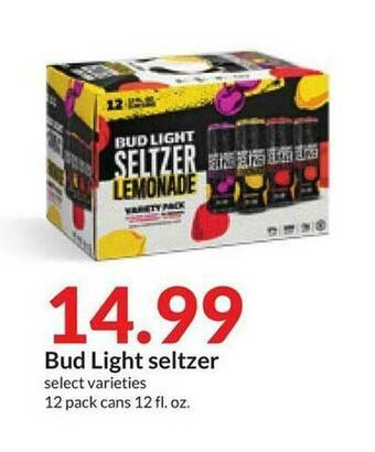 Hy-Vee Bud Light Seltzer offer