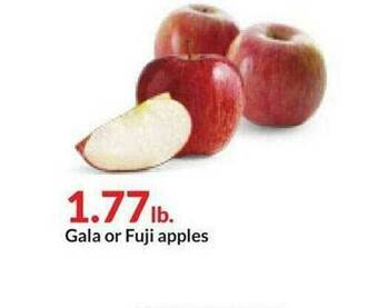 Hy-Vee Gala Or Fuji Apples offer