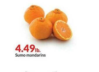 Hy-Vee Sumo Mandarins offer