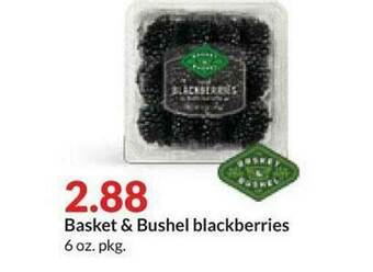 Hy-Vee Basket & Bushel Blackberries offer