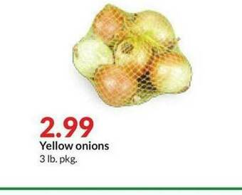 Hy-Vee Yellow Onions offer