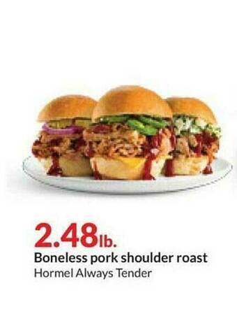 Hy-Vee Boneless Pork Shoulder Roast offer