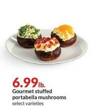 Hy-Vee Gourmet Stuffed Portabella Mushrooms offer